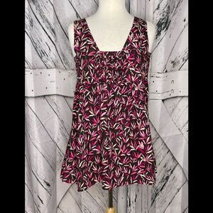 MARNI Cotton Top Smocked Floral X-Small